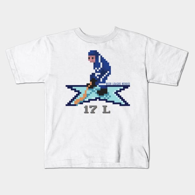 16-Bit Legends: Wendel Clark Kids T-Shirt by BLH